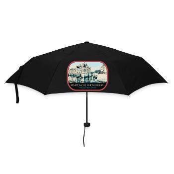 Illustration Château Chenonceau, Loire Valley - Umbrella (small) - black - Front