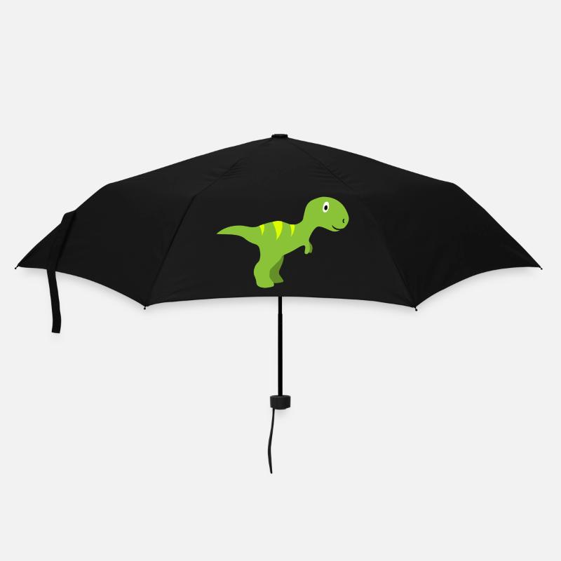 Dinosaurier-Zubehör - Regenschirm (klein) - Schwarz
