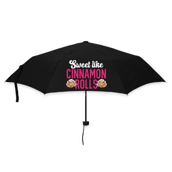Cinnamon roll - Umbrella (small) - black - Front