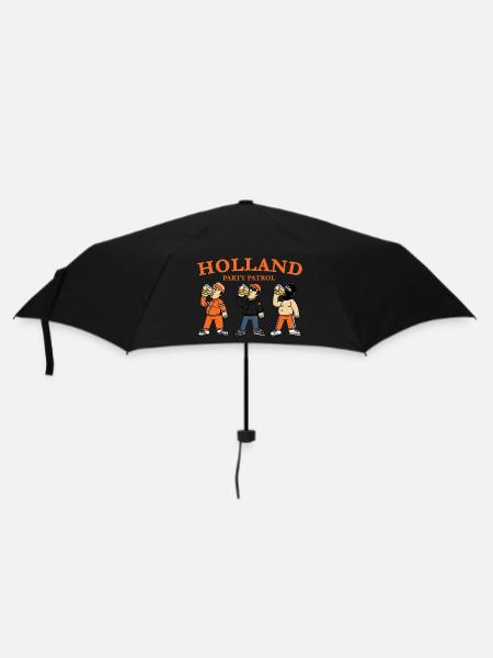 Holland Party Patrol - Umbrella (small) - black
