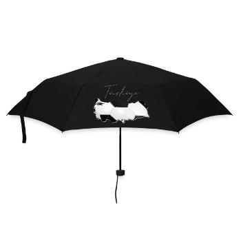 Turquie Türkiye Carte encadrée Real Football TR - Parapluie standard - noir - Devant