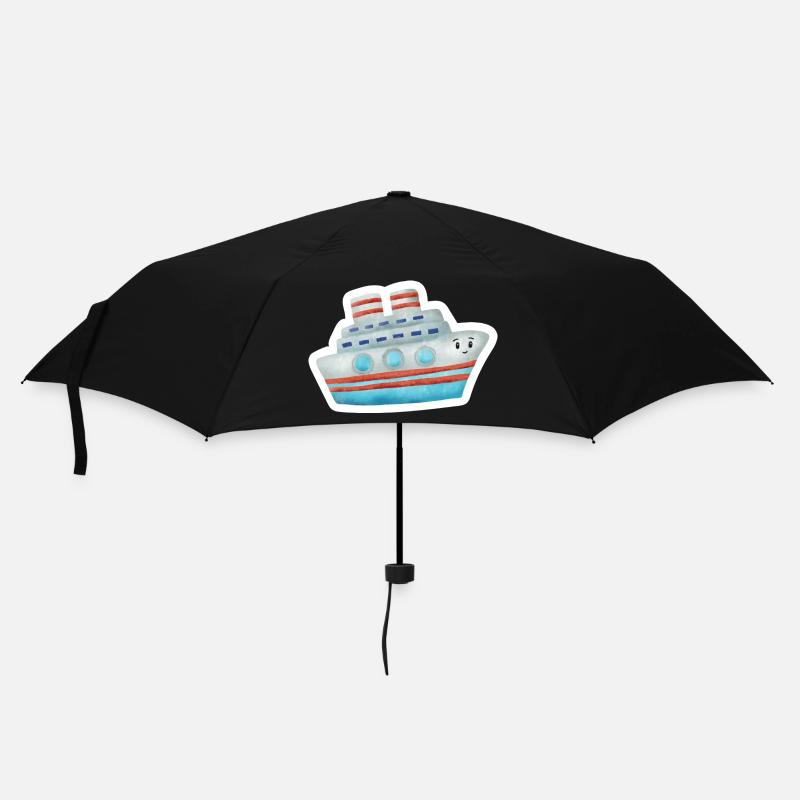 bateau - Parapluie standard - noir