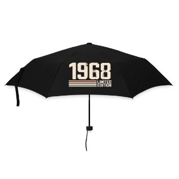 1968 Millésime 1968 Anniversaire 1968 Rétro 1968 - Parapluie standard - noir - Devant