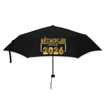 Célibataire 2026 - Parapluie standard - noir - Devant