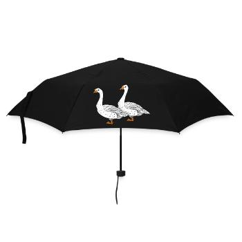 Geese - Umbrella (small) - black - Front