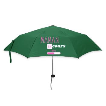 maman en cours - Parapluie standard - vert bouteille - Devant