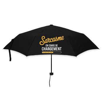 Sarcasme en cours de chargement - Parapluie standard - noir - Devant