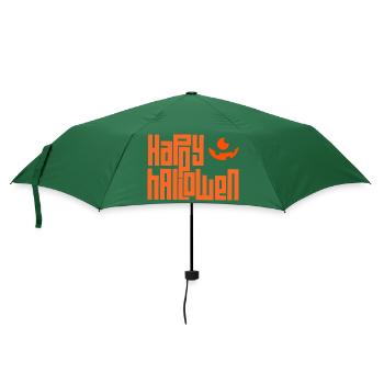 Joyeux halloween - Parapluie standard - vert bouteille - Devant