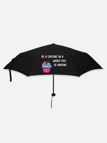 Soyez un cupcake - Parapluie standard - noir