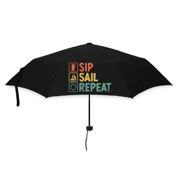 Pédalo Sip Sail Repeat - Parapluie standard - noir - Devant