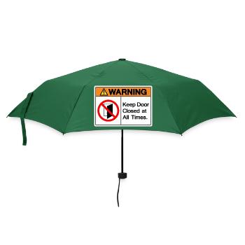 my house my rules - Parapluie standard - vert bouteille - Devant