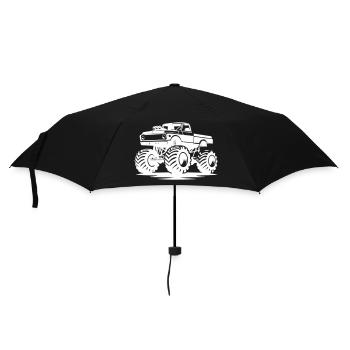 camion - Parapluie standard - noir - Devant