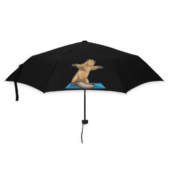 Beaver Yoga Gymnastique - Parapluie standard - noir - Devant