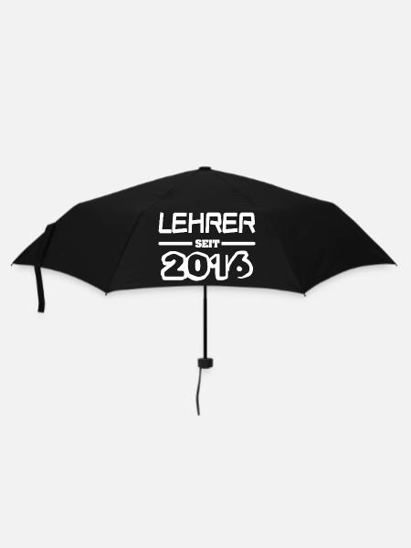 Lehrer 2016 - Regenschirm (klein) - Schwarz