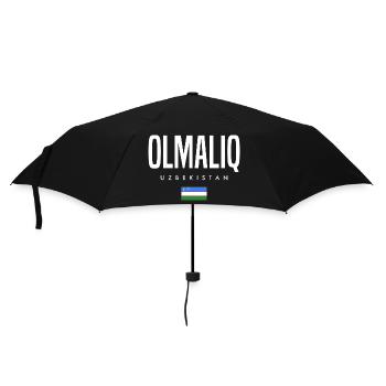 Olmaliq Usbekistan - Regenschirm (klein) - Schwarz - Vorne
