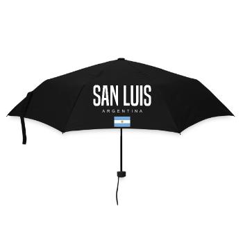 San Luis Argentinien Argentinier - Regenschirm (klein) - Schwarz - Vorne