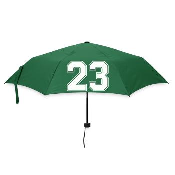 Conception de nombres géométriques 23 - Parapluie standard - vert bouteille - Devant