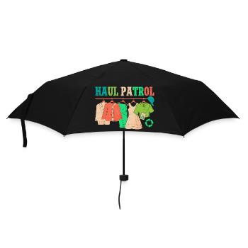 Thrift Shopper Haul Patrol Thrift Store - Umbrella (small) - black - Front