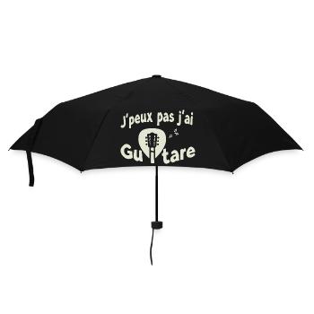 J'peux pas j'ai guitare - Parapluie standard - noir - Devant