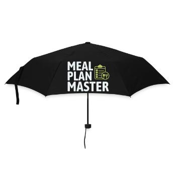Diététicien agréé expert en alimentation consciente - Parapluie standard - noir - Devant