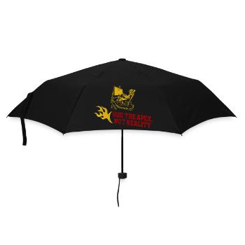 Apex Hug Not Reality - Umbrella (small) - black - Front