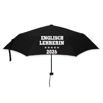 English Teacher 2026 Teacher Training Programme English Teacher - Umbrella (small) - black - Front