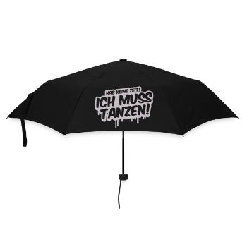 Je dois danser le graffiti - Parapluie standard - noir - Devant