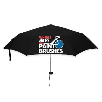 Professional Bicycle Acrobatics Performance Art  - Umbrella (small) - black - Front