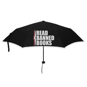 Read Banned Books Verbotene Bücher Lesen Freiheit - Umbrella (small) - black - Front