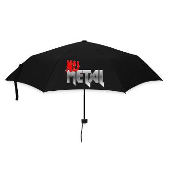 Nu Metal Red Fan Edition - Regenschirm (klein) - Schwarz - Vorne