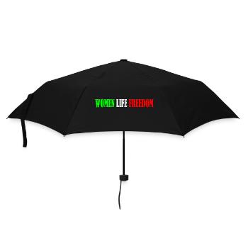 Women life freedom iran - Regenschirm (klein) - Schwarz - Vorne
