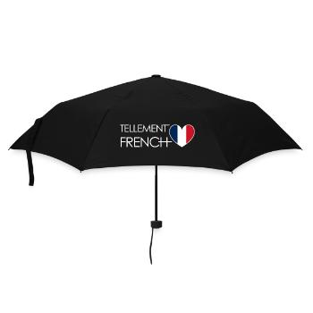 Tellement French - Parapluie standard - noir - Devant