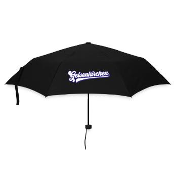 Gelsenkirchen Text | Colors changeable - Umbrella (small) - black - Front