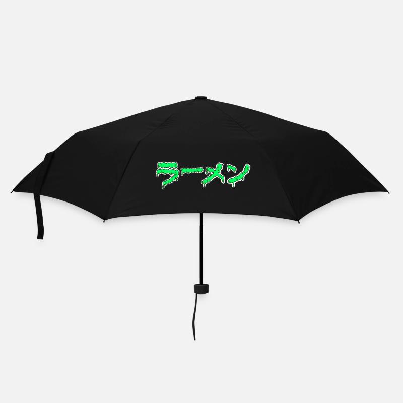 Dripping Ramen - Regenschirm (klein) - Schwarz