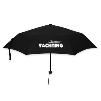 Yachting - Umbrella (small) - black - Front