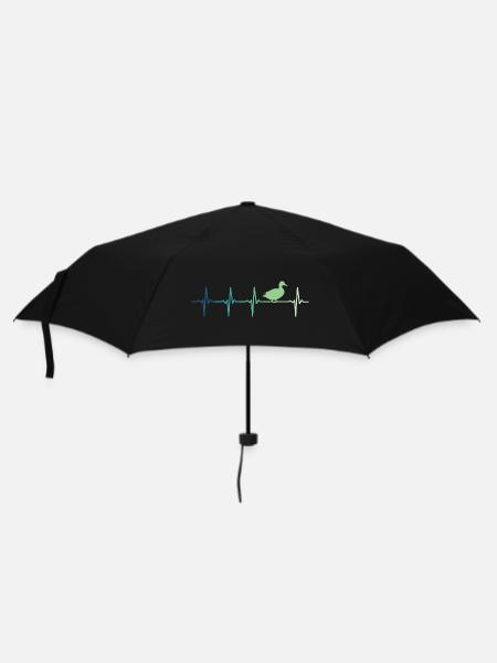 canard battement de canards - Parapluie standard - noir
