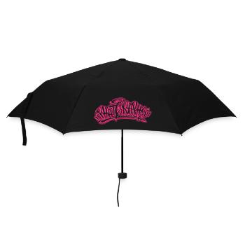 PhatGraphs - Regenschirm (klein) - Schwarz - Vorne