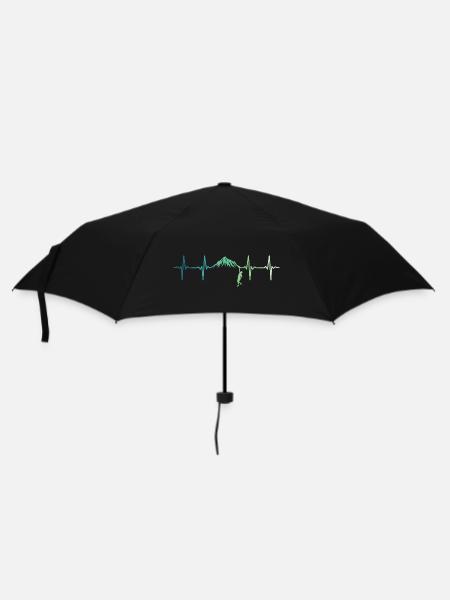 Escalade Battement de cœur grimpeur - Parapluie standard - noir