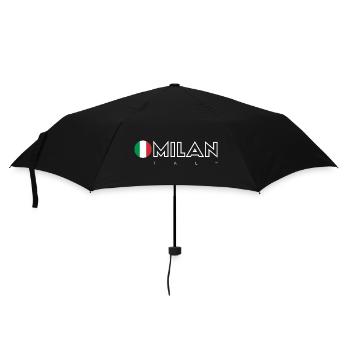 Mailand - Regenschirm (klein) - Schwarz - Vorne