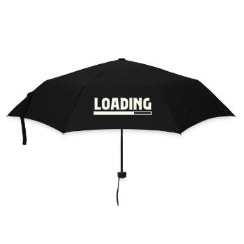 Chargement - Parapluie standard - noir - Devant