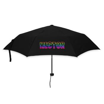 Hector RS Arc-en-ciel - Parapluie standard - noir - Devant