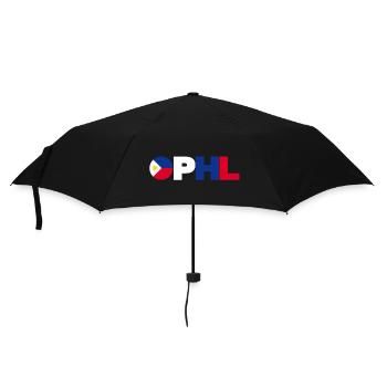 Philippinen - Regenschirm (klein) - Schwarz - Vorne