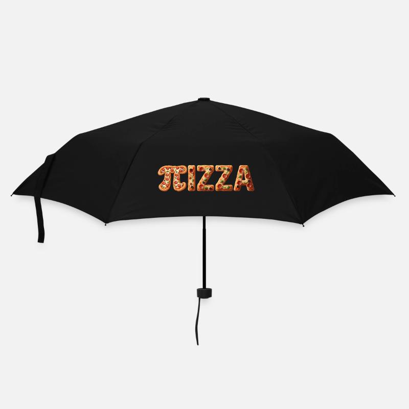 PIZZA Colorful Crust Letters - Umbrella (small) - black