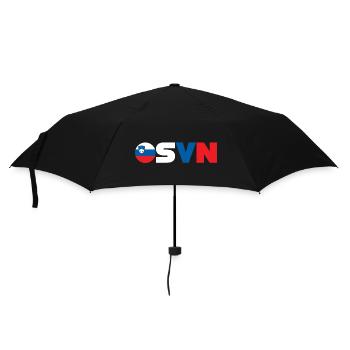 Slovenia - Umbrella (small) - black - Front