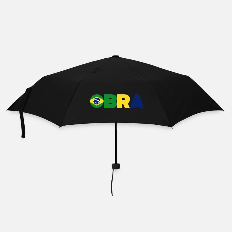 Brésil - Parapluie standard - noir