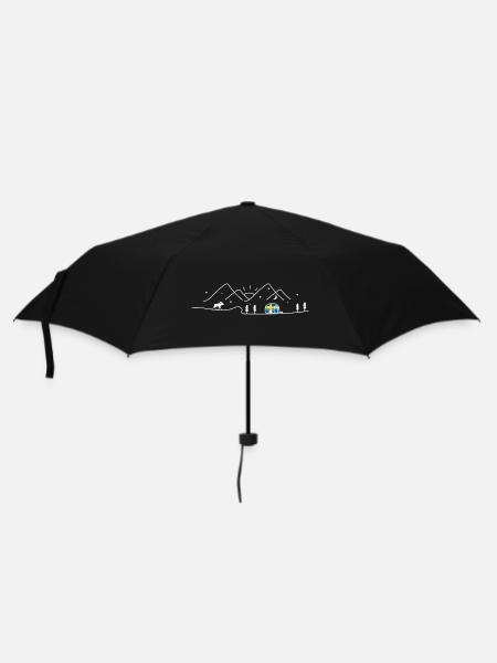 Suède Camping Caravan Sverige Design - Parapluie standard - noir