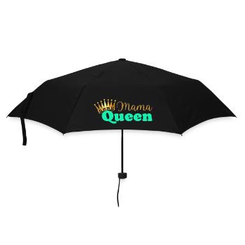 Mama queen - maman reine - cadeau fête des mères - Parapluie standard - noir - Devant