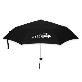 Développement en tant que chauffeur de taxi - Parapluie standard - noir - Devant