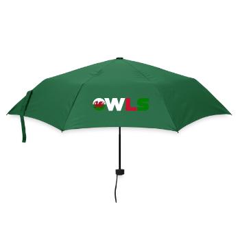 Wales - Regenschirm (klein) - Flaschengrün - Vorne
