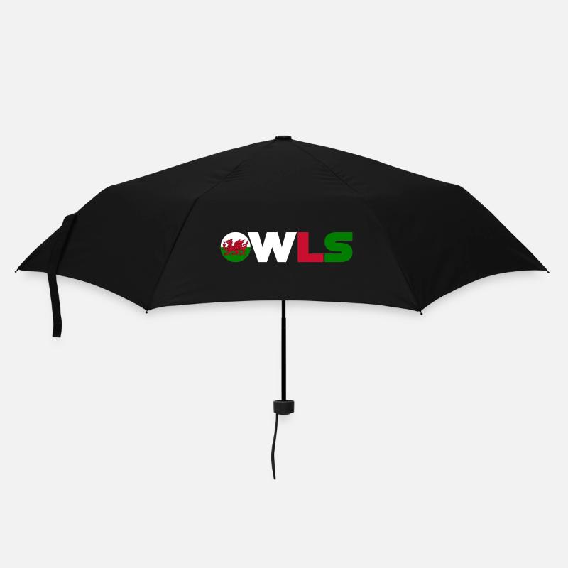 Wales - Umbrella (small) - black